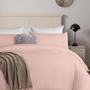 Stone Washed Cotton Duvet Cover Set with Pillowcases