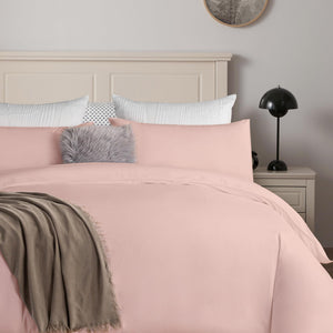 Stone Washed Cotton Duvet Cover Set with Pillowcases