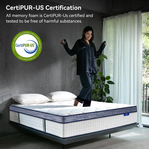King Hybrid Mattress – Memory Foam & Pocket Springs