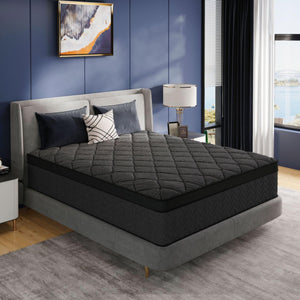 Full Size Hybrid Mattress 10 Inch – Cooling Gel Memory Foam & Pocket Springs