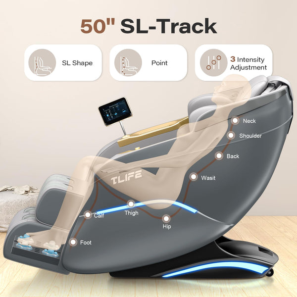 Full Body Massage Chair – Zero Gravity SL-Track Shiatsu