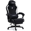 Big & Tall Gaming Chair with Pocket Spring & Massage Lumbar
