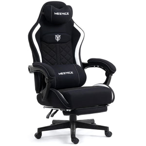 Big & Tall Gaming Chair with Pocket Spring & Massage Lumbar