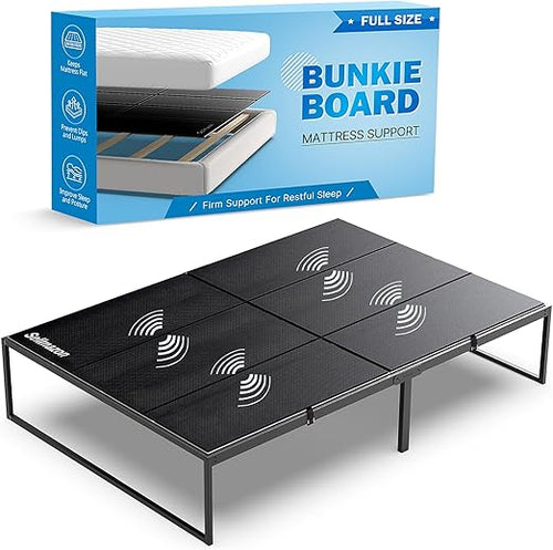 Foldable Bunkie Board for Platform & Slatted Beds – Twin, Full, Queen, King