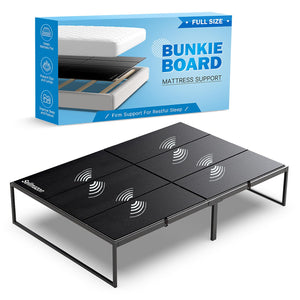 Foldable Bunkie Board for Platform & Slatted Beds – Twin, Full, Queen, King