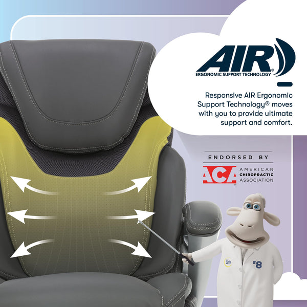 Ergonomic Executive Office Chair with AIR Lumbar Support