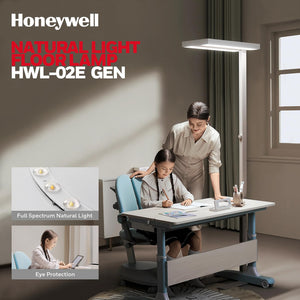 LED Floor Lamp with Eye Protection & Dimmer