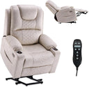 Oversized Power Lift Recliner Chair with Massage & Heat
