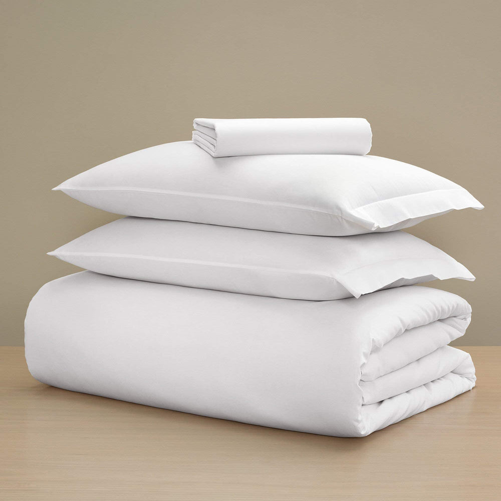 Sateen Luxury Bed Bundle – Duvet Cover, Fitted Sheet & Pillowcases