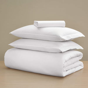 Sateen Luxury Bed Bundle – Duvet Cover, Fitted Sheet & Pillowcases