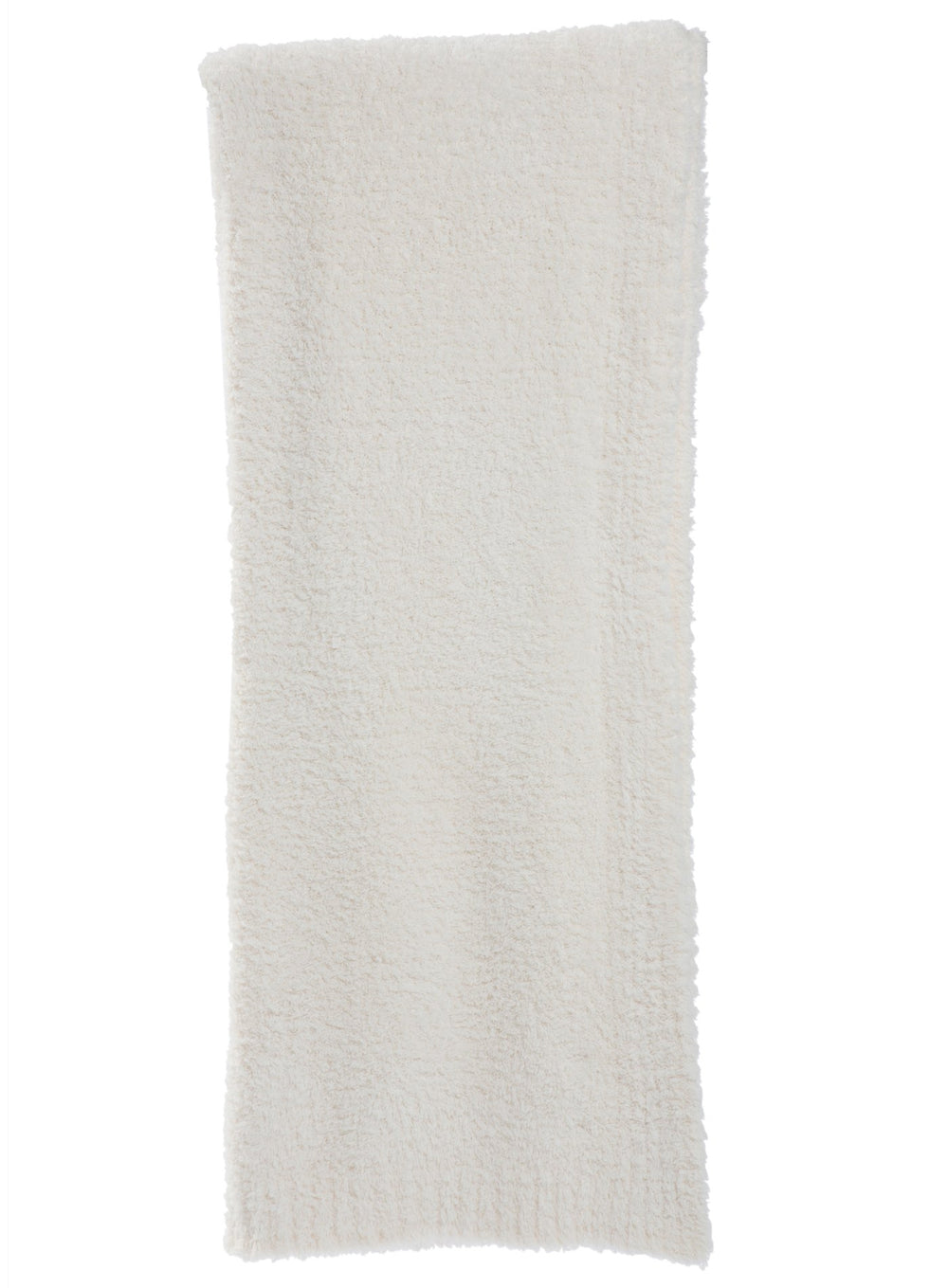 CozyChic Knit Throw Blanket 54"x72" — Cream