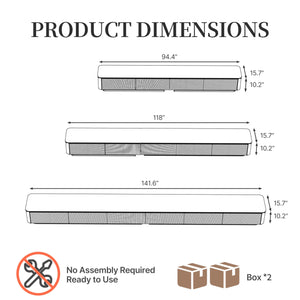 Modern TV Stand with Sintered Stone Top & Wood Drawers