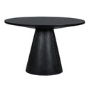 Round Dining Table – Retro Wooden, Seats 4
