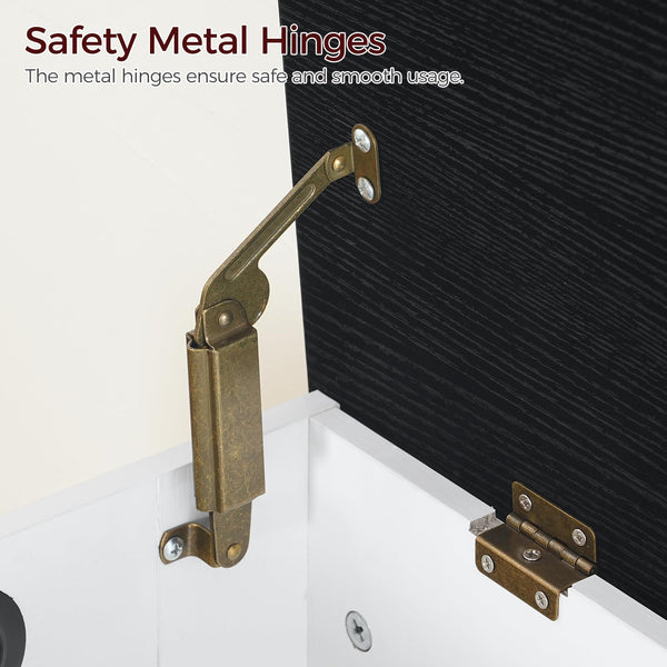 Extra Large Storage Chest with Safety Hinges & Rivets