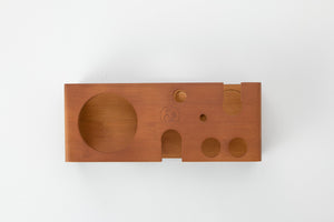 7-Piece Cocktail Shaker Set with Bamboo Stand