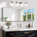 42 Inch Square Wall Mirror with Metal Frame