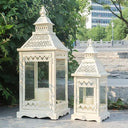 Decorative Outdoor & Indoor Candle Lanterns Set of 2