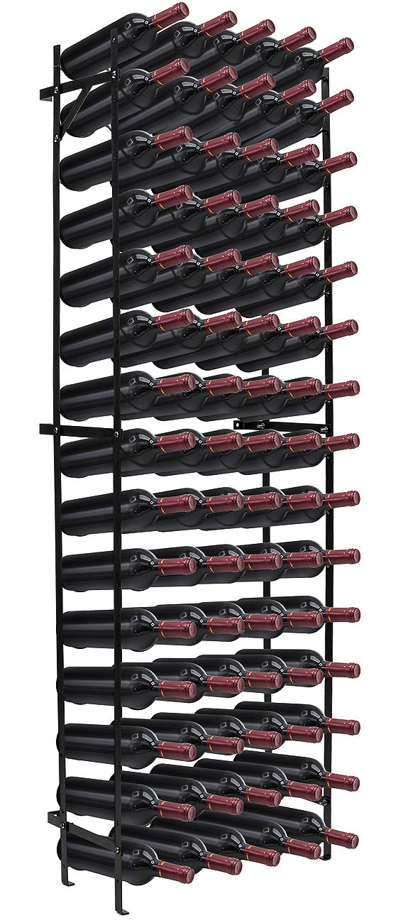 Metal Floor Standing Wine Rack – 75 to 150 Bottle Capacity