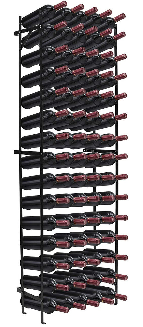 Metal Floor Standing Wine Rack – 75 to 150 Bottle Capacity