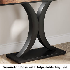 Industrial Entryway Console Table