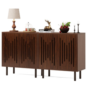 59" Sideboard Buffet Cabinet with Adjustable Shelves