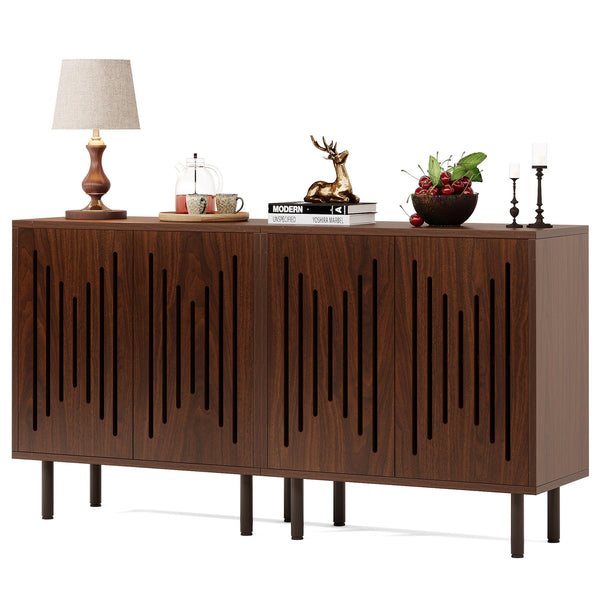 59" Sideboard Buffet Cabinet with Adjustable Shelves