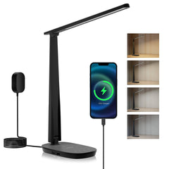 LED Desk Lamp with USB Charging Ports