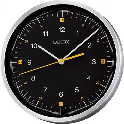 Modern Black Analog Wall Clock