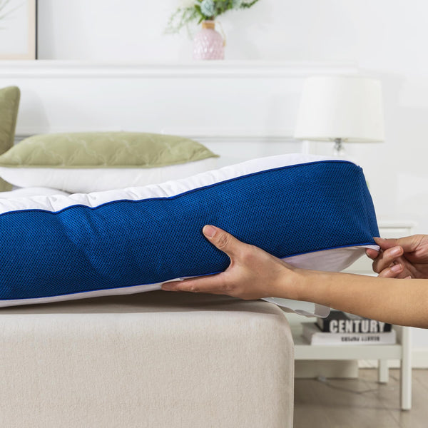 5-Inch Mattress Topper – Cotton Quilted Memory Foam Pillow Top with Elastic Straps