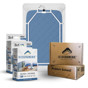 Bed Sheet Holder Straps with 360-Degree Tightener — Fits All Mattress Sizes