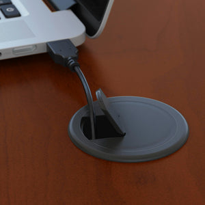 60W Credenza Office Desk with Thermally Fused Laminate Surface