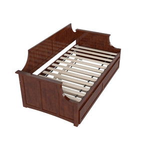 Twin Wood Daybed with Trundle