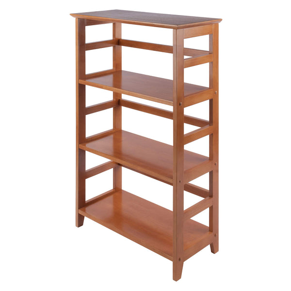 4-Tier Beechwood Bookshelf – Honey Finish