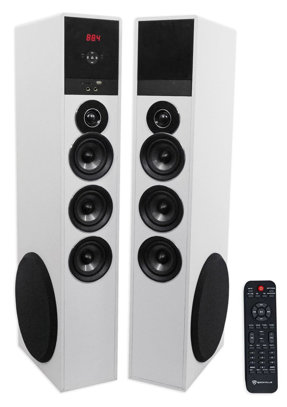 Home Theater Tower Speaker System with Subwoofers & Bluetooth
