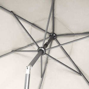 9 Ft Patio Umbrella with Push Button Tilt & UV Protection