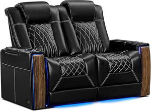 Home Theater Power Recliner Seating with Heat & Massage
