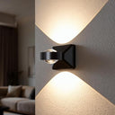 Square LED Wall Sconce – Dimmable Indoor Hardwired Up Down Light