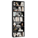 7-Tier Tall Bookshelf – Open Shelves Freestanding Bookcase
