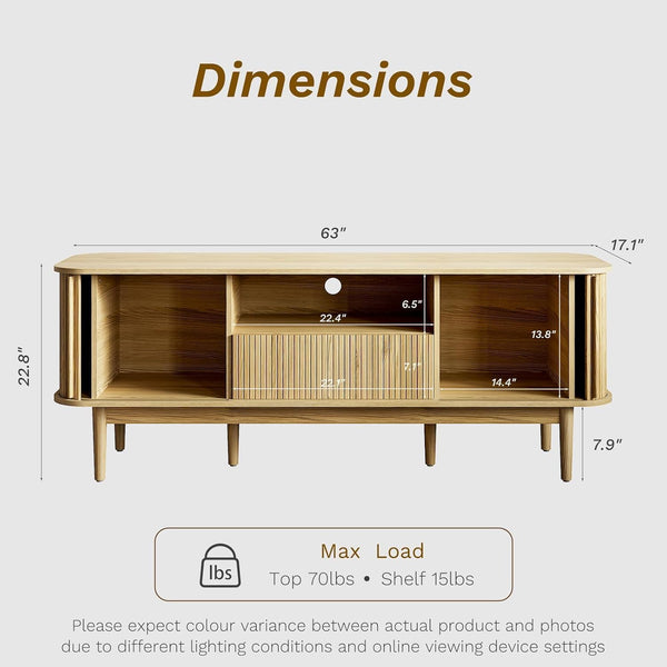 Living Room Table Set with TV Stand & Coffee Table