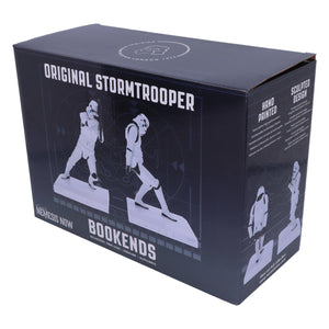 Stormtrooper Bookend Figurines – Resin, White, Set of 2