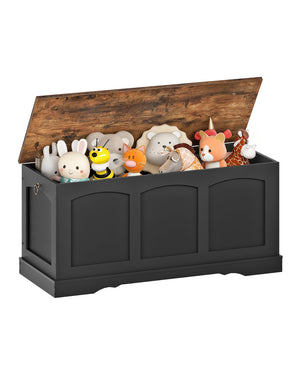 Storage Chest Bench with Lift Lid and Safety Hinge
