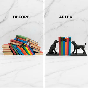 Black Labrador Retriever Bookends – Set of 2