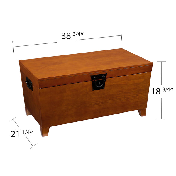 Pyramid Trunk Coffee Table with Storage
