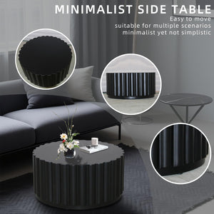 Round Petal Coffee Table – Indoor Outdoor Side Table
