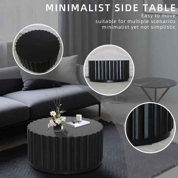 Round Petal Coffee Table – Indoor Outdoor Side Table