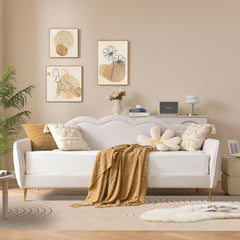 Twin Size Cloud-Shaped Upholstered Daybed