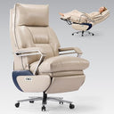 Dual Motor Electric Executive Office Chair with Footrest