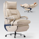 Dual Motor Electric Executive Office Chair with Footrest
