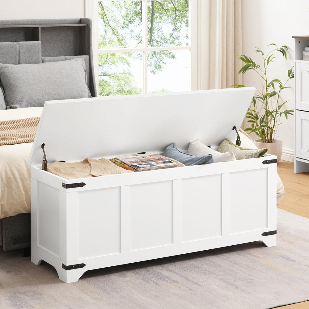 Storage Chest with Safety Hinges & Shoe Bench