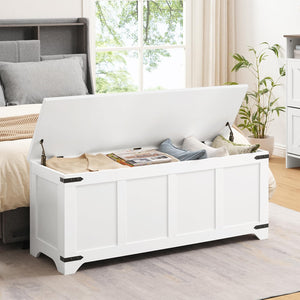 Storage Chest with Safety Hinges & Shoe Bench